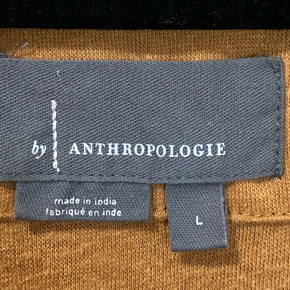 Anthropologie Malaga Tunic Ochre Top Sleeveless Size Large - Picture 5 of 6